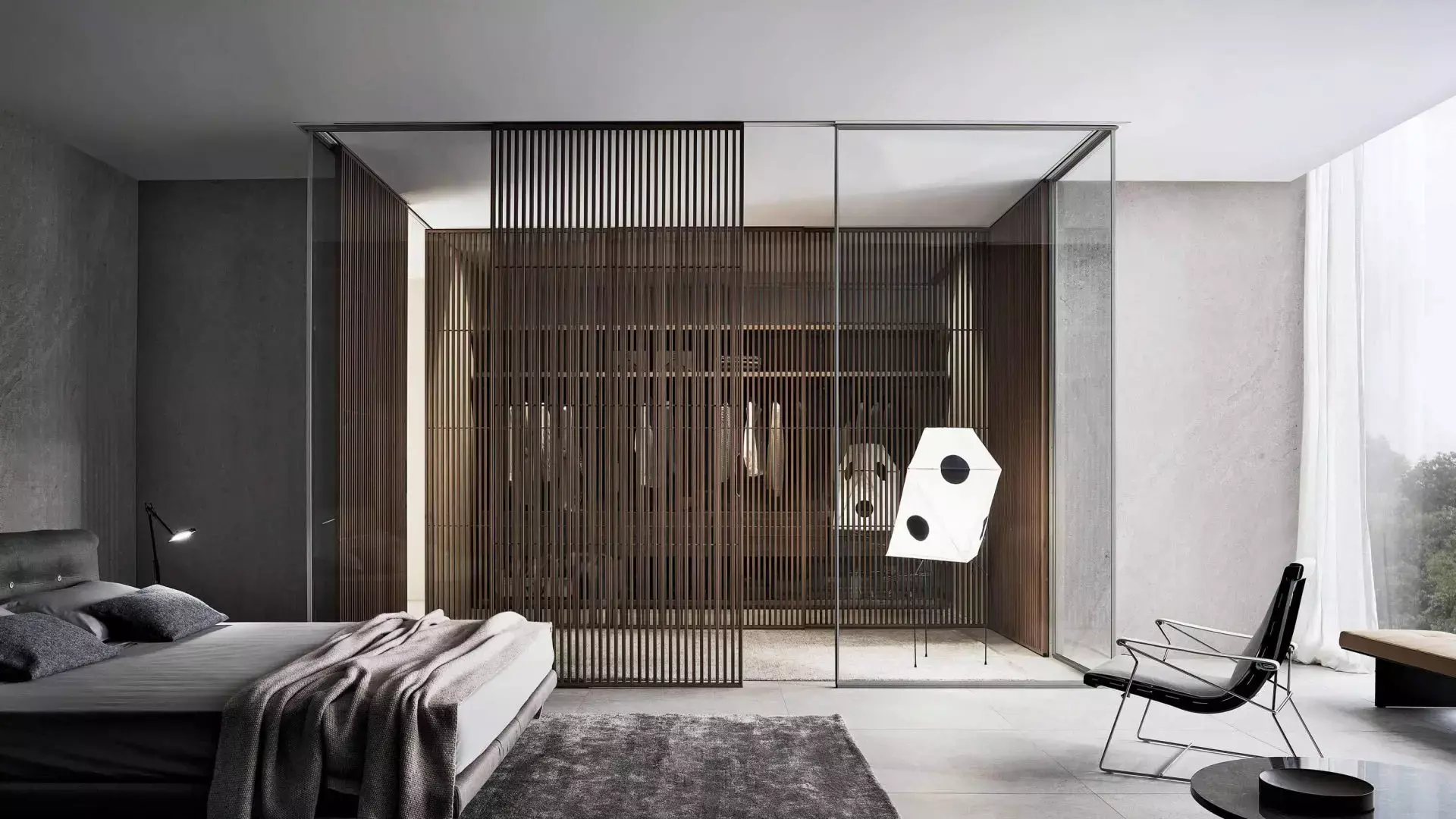 Arredamento camera da letto - Architetto Angelo Pozzoli