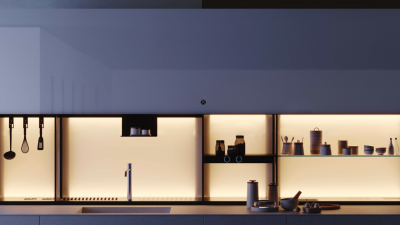 Valcucine Artematica "Vitrum" Air Logica - Boiserie